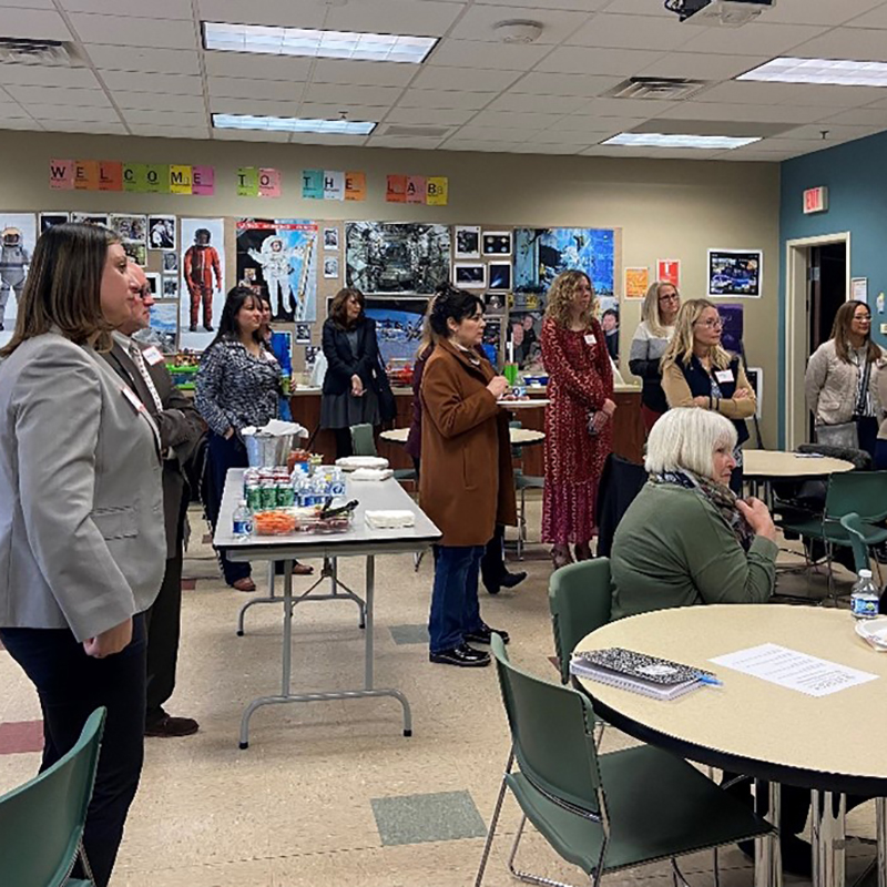 Women in Philanthropy attending an event