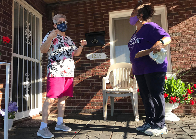 Door to door vaccine outreach for Rise NWI