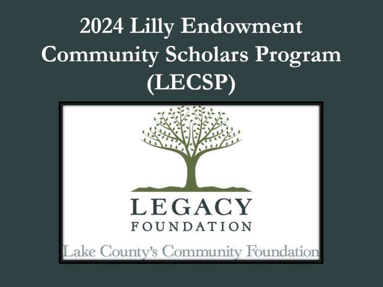 Lilly Endowment Scholarship | Legacy Foundation